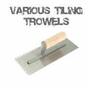 Various Tiling Trowels